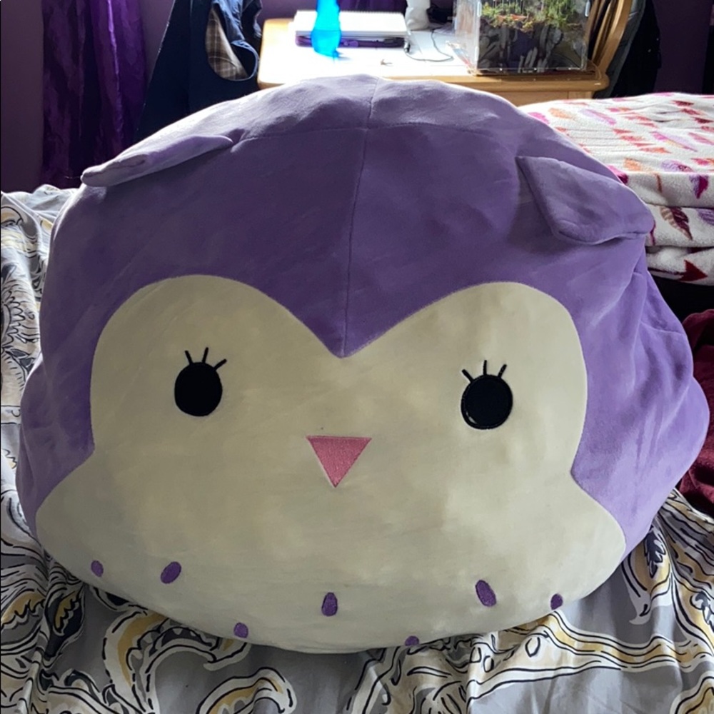 24inch PURPLE OWL SQUISHMALLOW